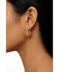 Retro Chic Rome Chain Large Earrings