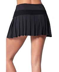 Lucky Love Women's Team Spirit Pleat Skirt Tennis