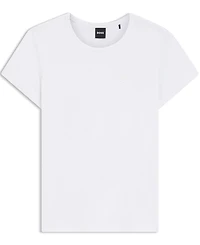 Boss by Hugo Women's Evyta Slim-Fit Embroidered Logo T-Shirt