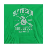 Harry Potter Men's Slytherin Quidditch Arch Pull-Over Hoodie
