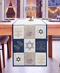Avanti Festival Patch Table Runner, 14" x 72"