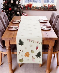Avanti Holiday Icons Table Runner, 14" x 72"