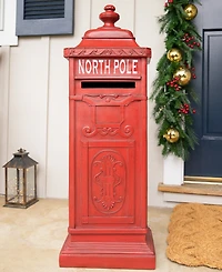 Balsam Hill 12.8" Outdoor Letters to Santa Mailbox