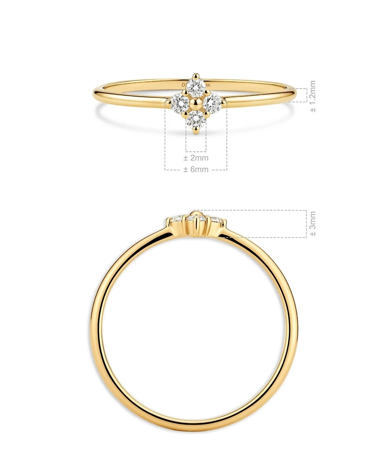 Devata Flower Ring 14K Gold