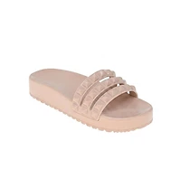Carmen Sol Women's Franco 3 Slides Straps
