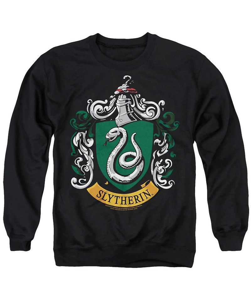 Harry Potter Men's Slytherin Crest Crewneck Sweatshirt