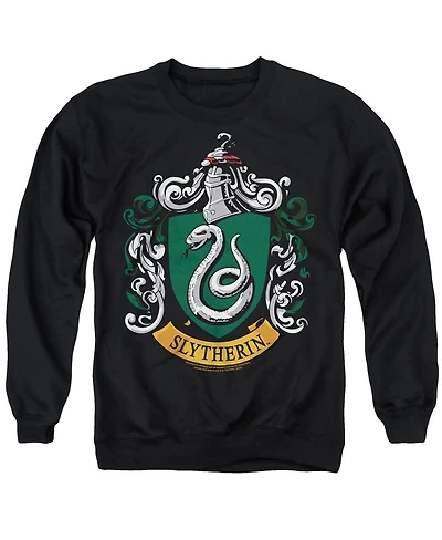 Harry Potter Men's Slytherin Crest Crewneck Sweatshirt