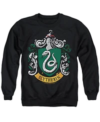 Harry Potter Men's Slytherin Crest Crewneck Sweatshirt