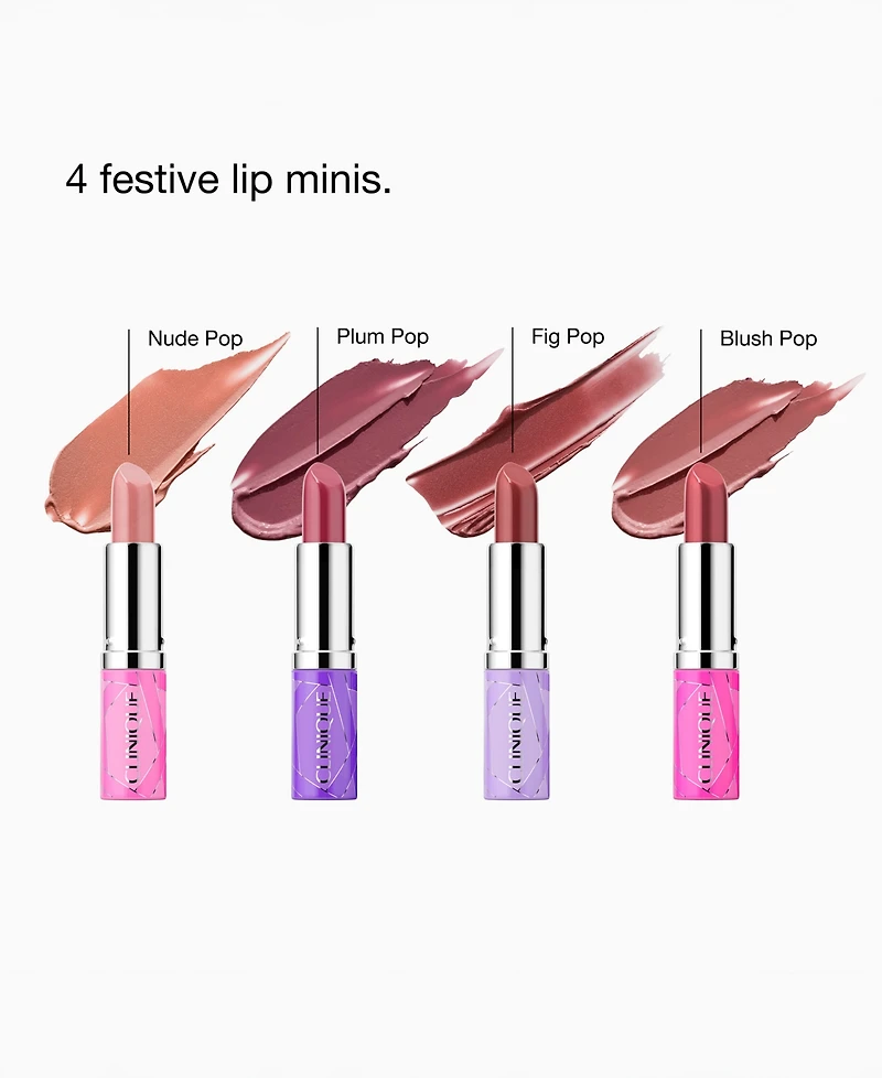 Clinique 4-Piece Lipstick Gift Set