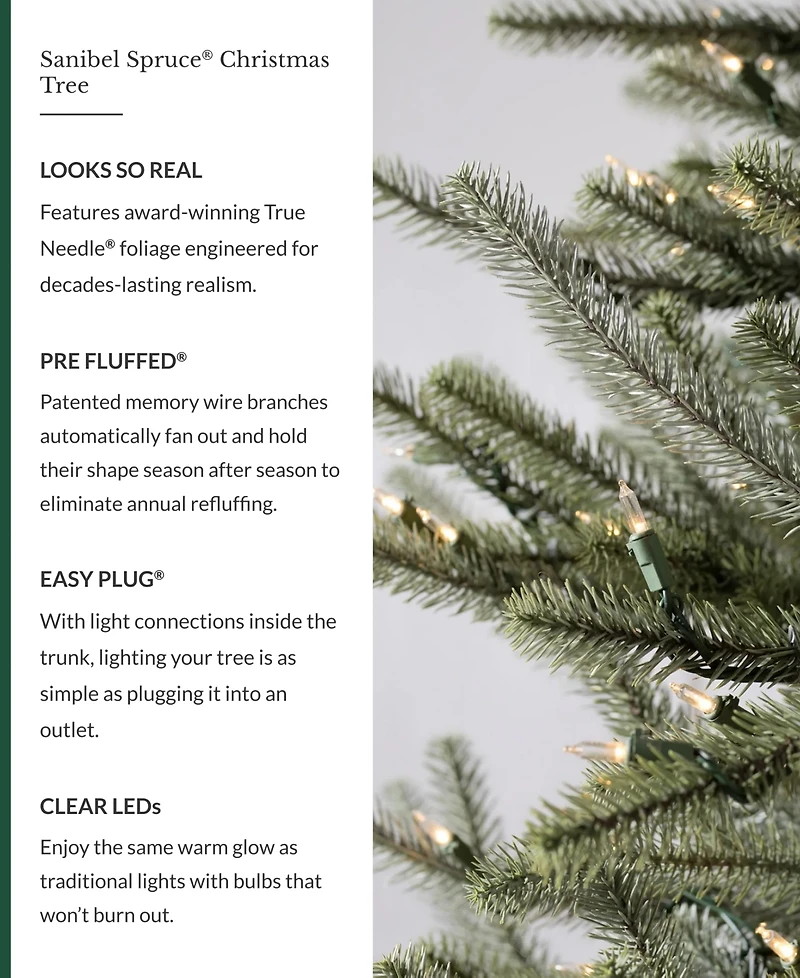 Balsam Hill Sanibel Spruce 8' Tree