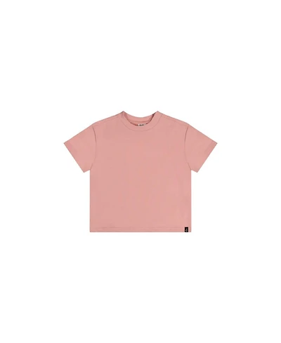 Deux par Toddler Girls (2T - 5T) Heavy Jersey Wide Short Sleeve T-Shirt
