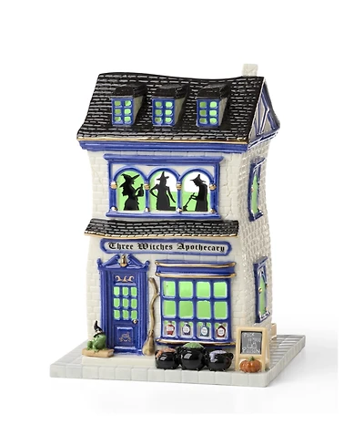 Lenox Vintage Halloween Apothecary Potion Shop Light-Up Figurine