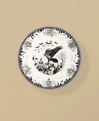 Lenox Haunted Village Cake Plate