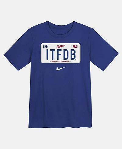Nike Preschool Blue Los Angeles Dodgers Hometown Local Collection T-Shirt