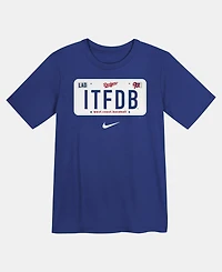 Nike Preschool Blue Los Angeles Dodgers Hometown Local Collection T-Shirt
