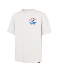 '47 Brand Men's Cream Los Angeles Dodgers Glizzy T-Shirt