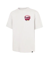 '47 Brand Men's Cream Atlanta Braves Glizzy T-Shirt