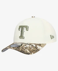 New Era Men's Texas Rangers 9FORTY A-Frame Adjustable Hat