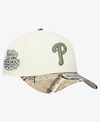 New Era Men's Khaki/Realtree Camo Philadelphia Phillies 9FORTY A-Frame Adjustable Hat