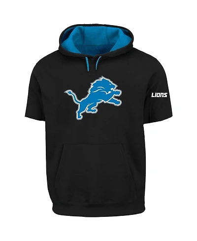 Fanatics Men's Black Detroit Lions Big & Tall Fleece Pullover Hoodie