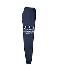 Champion Men's Navy Auburn Tigers Powerblend Banded Fleece Sweatpants