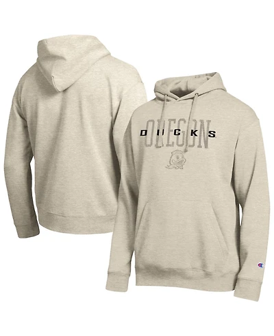 Champion Men's Oregon Ducks All-Star Neutral Stack Fleece Pullover