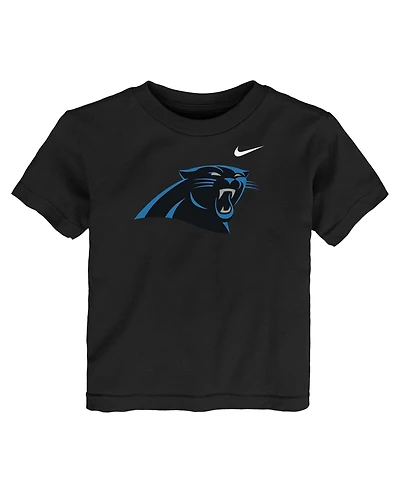 Nike Toddler Black Carolina Panthers Logo T-Shirt