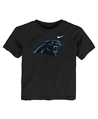 Nike Toddler Black Carolina Panthers Logo T-Shirt