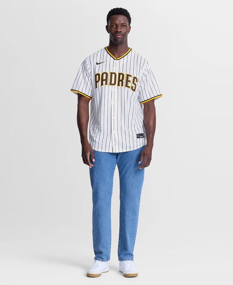 Nike Men's San Diego Padres Mason Miller Home Replica V-Neck Short-Sleeve Jersey