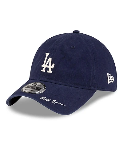 New Era x Ralph Lauren Men's Navy Los Angeles Dodgers 9TWENTY Adjustable Hat