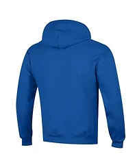 Champion Men's Buffalo Bills Powerblend Arch Over Logo Classic Fit Midweight Hoodie