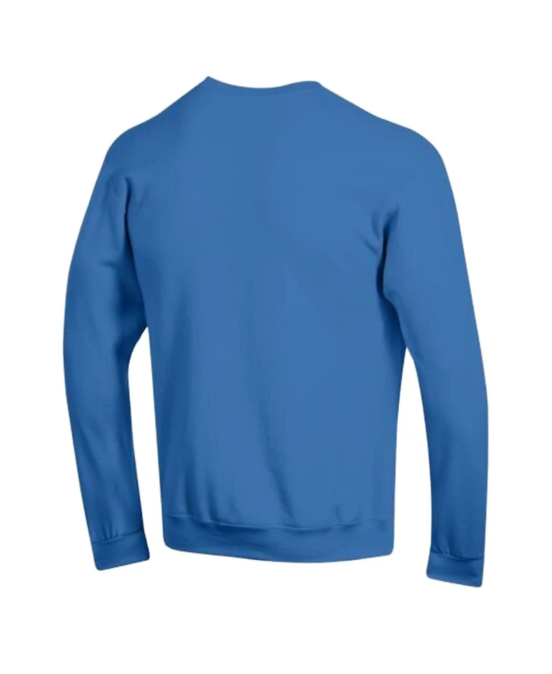 Champion Men's Detroit Lions Powerblend Crewneck Pullover Fleece Sweatshirt