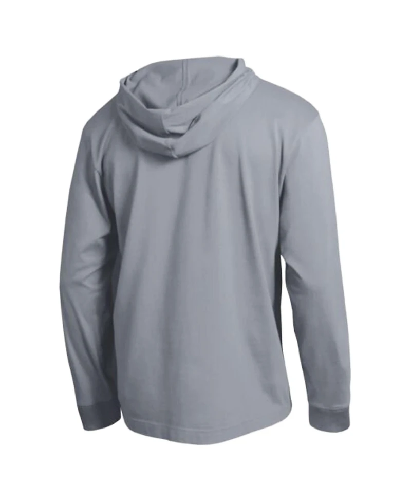Champion Men's Heather Gray Los Angeles Chargers All Star Hooded T-Shirt