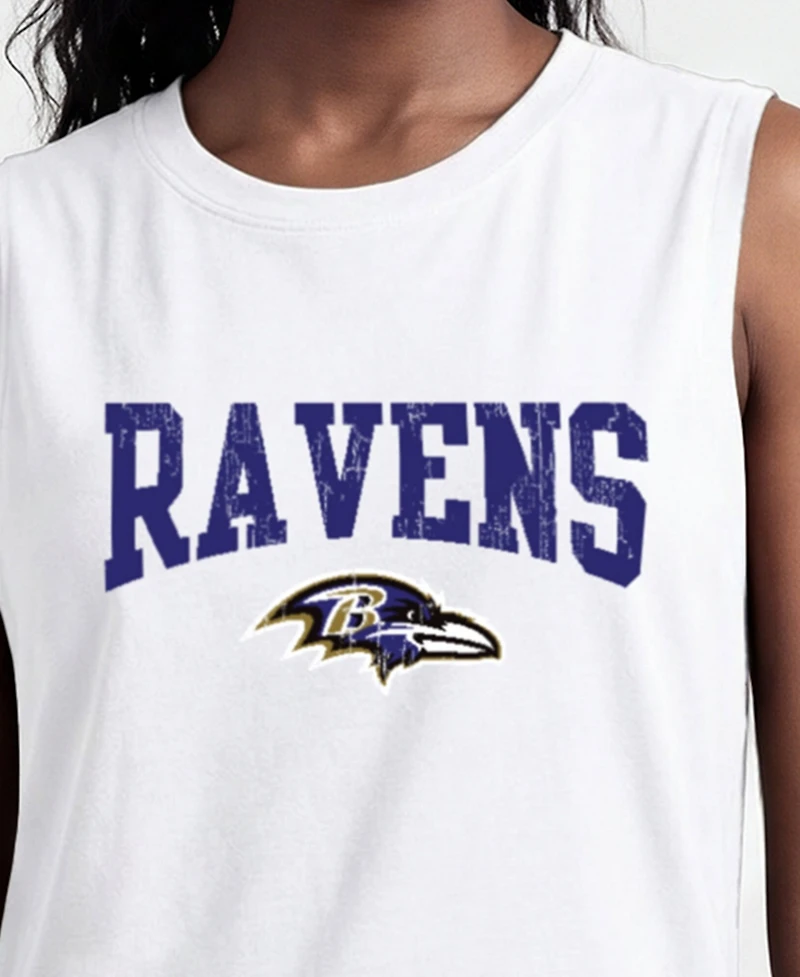 Champion Women's Baltimore Ravens Crewneck Muscle Tank