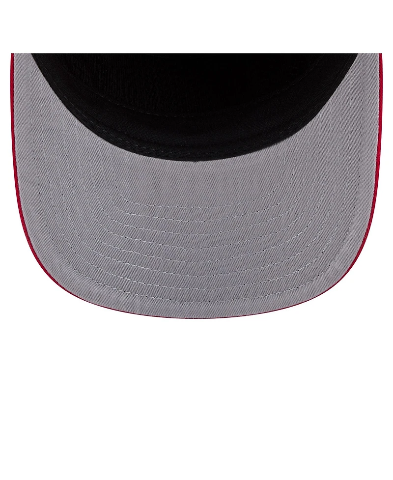 New Era Men's Red Washington Nationals Stacked 19TWENTY Adjustable Hat