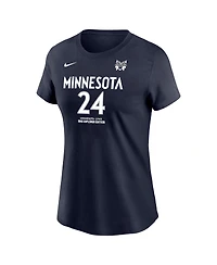 Nike Women's Minnesota Lynx Napheesa Collier Name & Number Explorer Edition T-Shirt