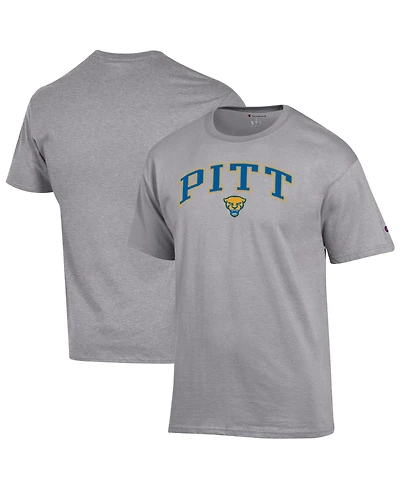 Champion Men's Pitt Panthers Arched Logo Crewneck T-Shirt