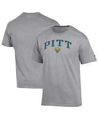 Champion Men's Pitt Panthers Arched Logo Crewneck T-Shirt