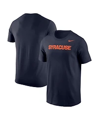 Nike Men's Syracuse Orange Screen Print Graphics Short-Sleeve T-Shirt