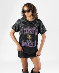 Gameday Couture Women's Minnesota Vikings the Zone Graphic Crewneck T-Shirt