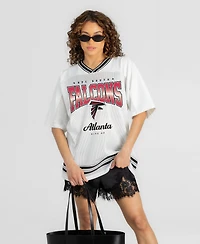 Gameday Couture Women's Atlanta Falcons Squad Mentality Mesh V-Neck Jersey