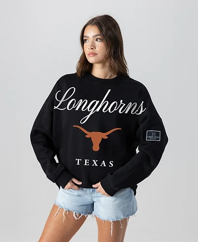 Gameday Couture Women's Texas Longhorns Oversized Fleece Sweatshirt