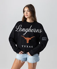 Gameday Couture Women's Texas Longhorns Oversized Fleece Sweatshirt