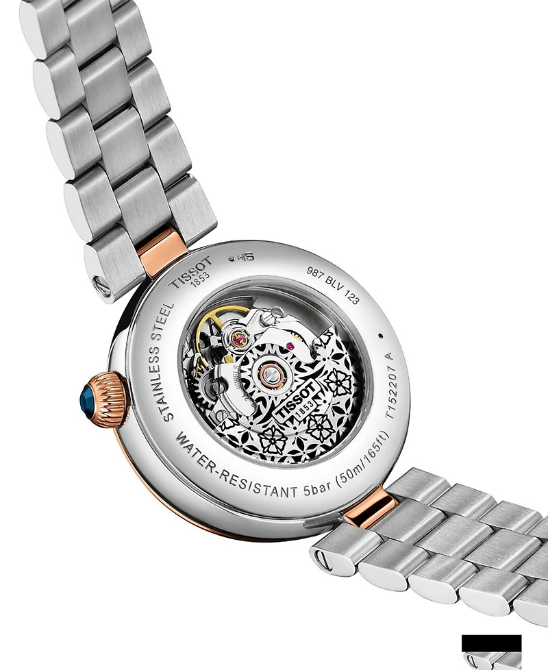 Tissot Women's Desir Automatic Two-Tone Stainless Steel Bracelet Watch 28mm