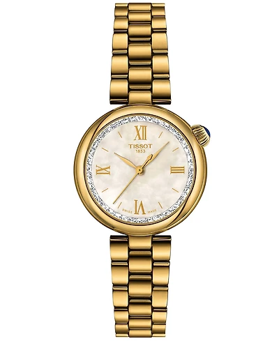 Tissot Women's Desir Quartz Gold Stainless Steel Bracelet Watch 28mm