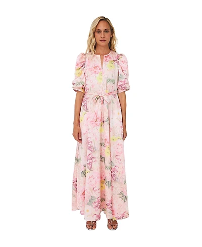 Cras Women's Kayla Floral Print Maxi Dress