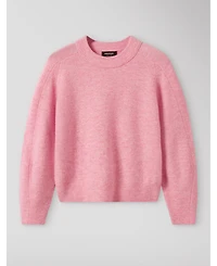 Whistles Women's Wool Mix Curved Hem Knit
