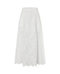 Cras Women's Briza Broderie Anglaise Maxi Skirt