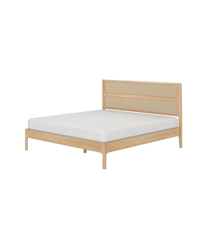 Plank+Beam Elio Rattan King Bed