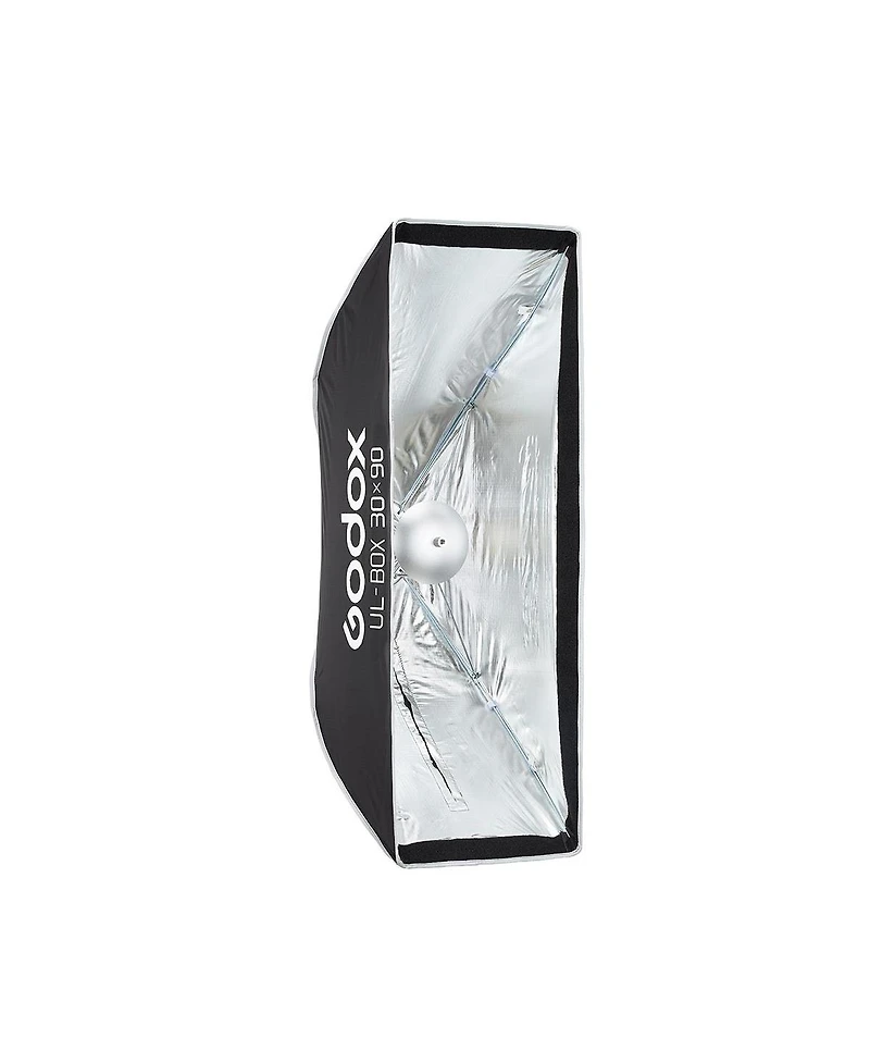 Godox Umbrella-Style Strip-Shaped Softbox, 11.8" x 35.4", Compatible with Bowens Mount
